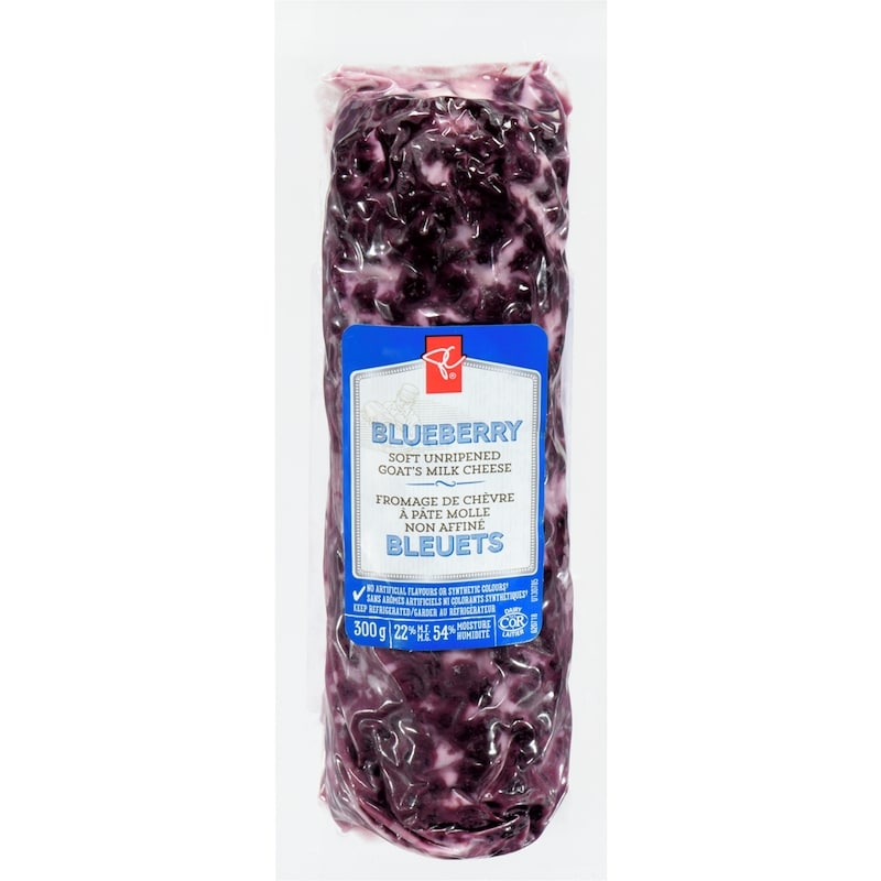 Blueberry Soft Unripened Goat’s Milk Cheese
