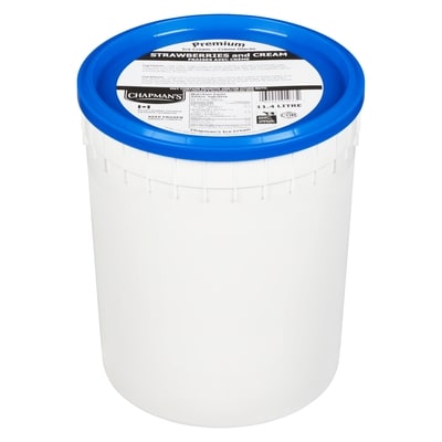 Chapman’s Premium crème glacée fraises et crème 11.4 l, 0,39 $/100ml