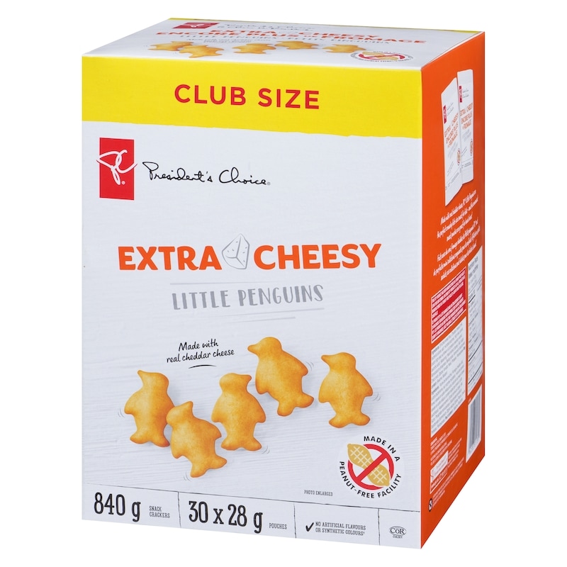 Extra Cheesy Little Penguins Snack Crackers