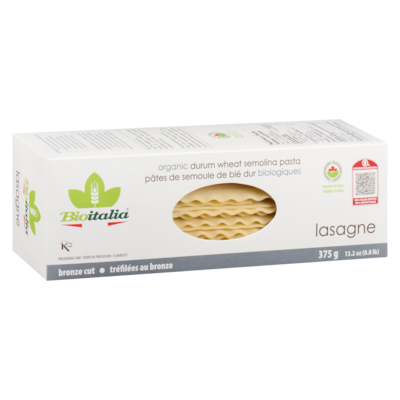 Organic Alimentary Pastas Lasagne