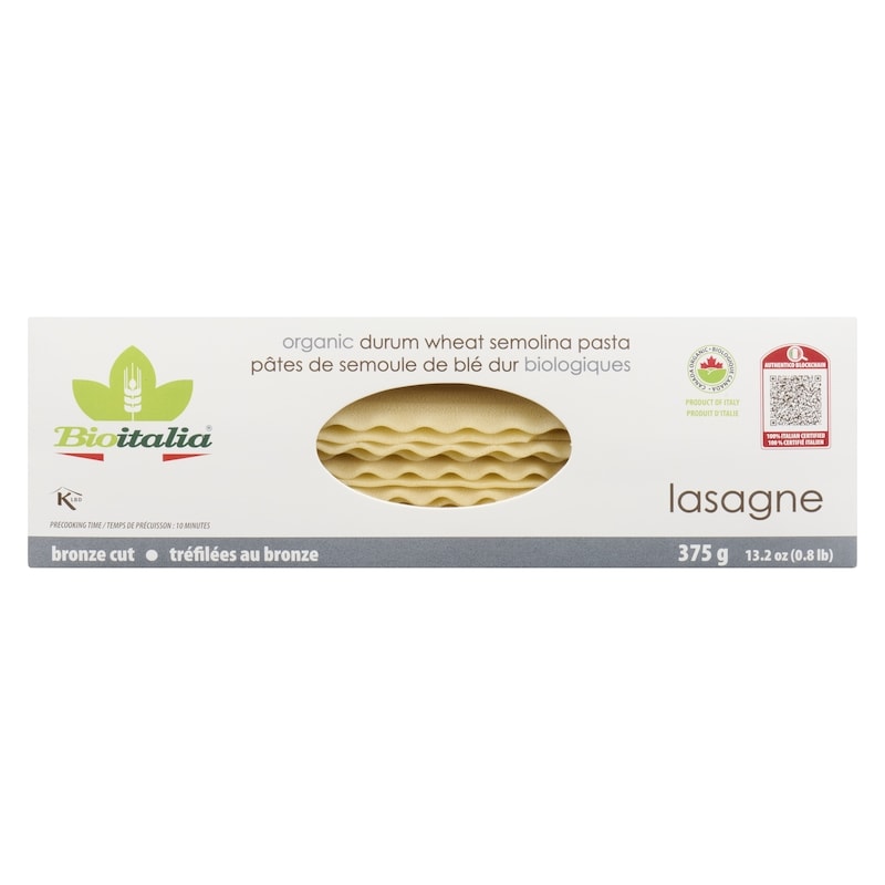 Organic Alimentary Pastas Lasagne   