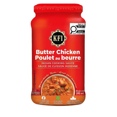 KFI Poulet au Beurre Sauce de Cuisine 375 ml, 1,20 $/100ml