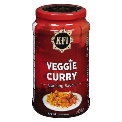KFI Vegetable Curry Cooking Sauce 375 ml, $1.06/100ml