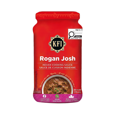 KFI Rogan Josh Cooking Sauce 375 ml, $1.20/100ml