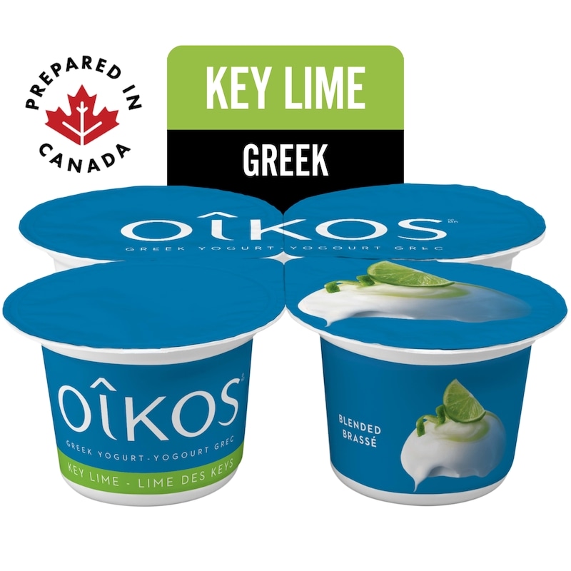 Greek Yogurt, Key Lime, Blended, 2% M.F.