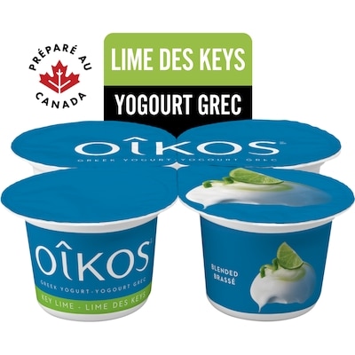 Oikos Yogourt Grecime Des Keys, 2% M.G., Brassé 4x100.0 g, 1,25 $/100g