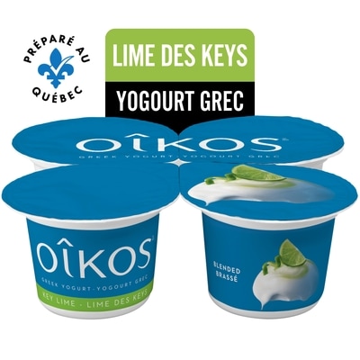 Oikos Yogourt Grecime Des Keys, 2% M.G., Brassé 4x100.0 g, 1,00 $/100g