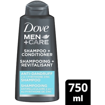 Dove Men+Care Fortifying 2 in 1 Shampoo & Conditioner Anti Dandruff 750 ml, $1.60/100ml