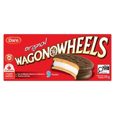 Dare Wagon Wheels Original Cookies 315 g, $1.58/100g