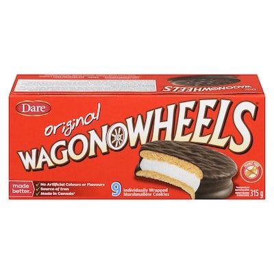 Dare Wagon Wheels Original Cookies 315 g, $1.58/100g