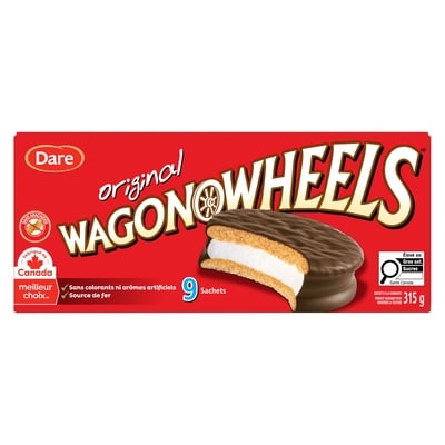 Dare Biscuits Wagon Wheels Original 315 g, 1,27 $/100g