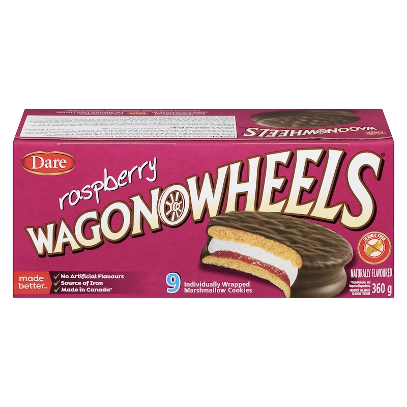 Wagon Wheels Raspberry Cookies
