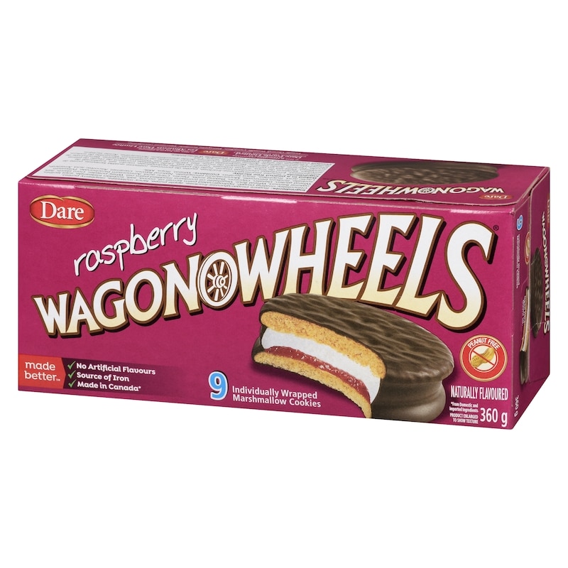 Wagon Wheels Raspberry Cookies