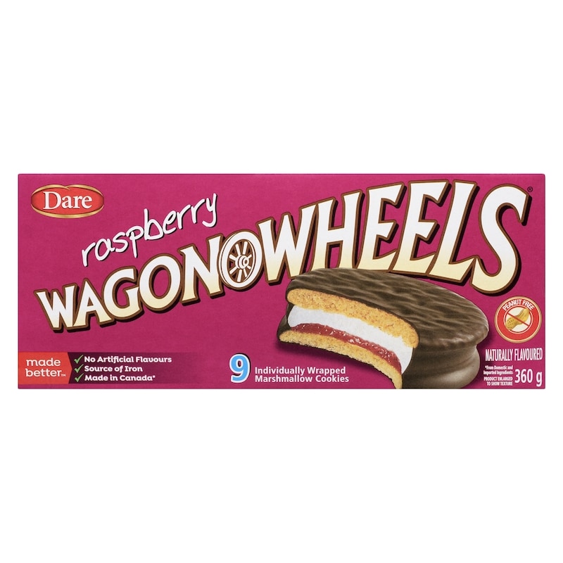 Wagon Wheels Raspberry Cookies