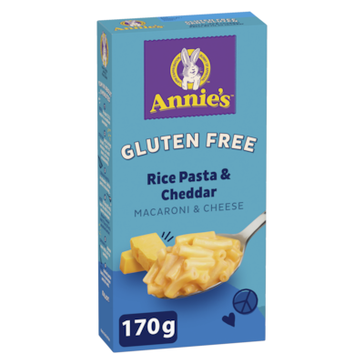 Annie's Homegrown Macaroni & Cheese, Rice Pasta & Cheddar, Gluten Free 170 g, $1.76/100g