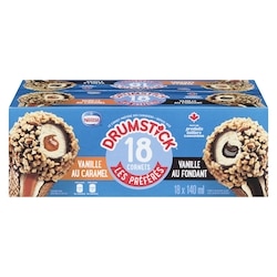 Nestlé Drumstick vanille-fudge vanille-caramel 18x140.0 ml, 0,81 $/100ml