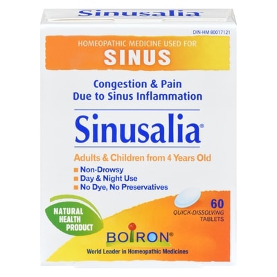 Boiron Sinusalia 60 ea, $0.25/1ea