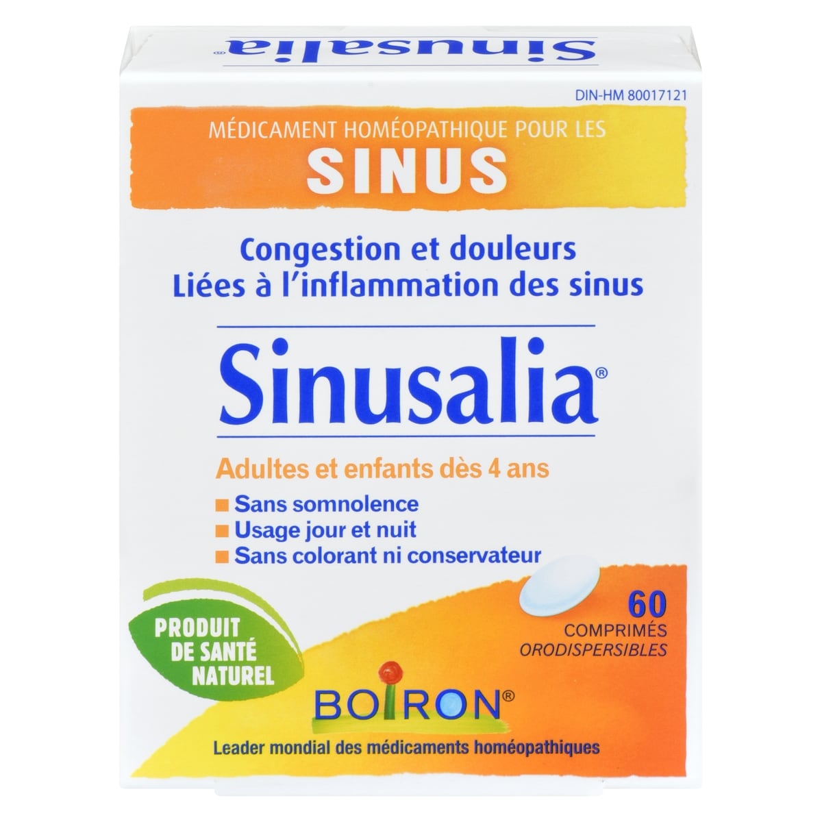 Boiron Boiron Sinusaliaa 60 ea, 0,24 $/1ch