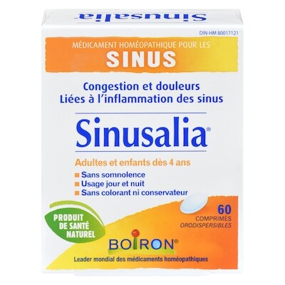 Boiron Boiron Sinusaliaa 60 ea, 0,22 $/1ch