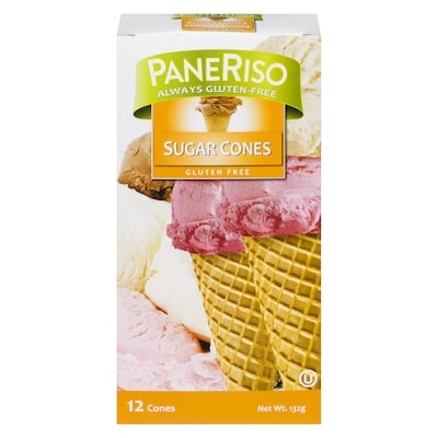 Paneriso Gluten Free Ice Cream Sugar Cones 132 g, $3.78/100g