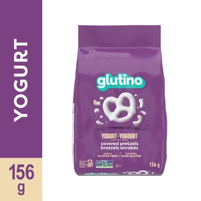 Glutino Gluten-Free Covered Pretzels, Yogurt 156 g, $4.48/100g
