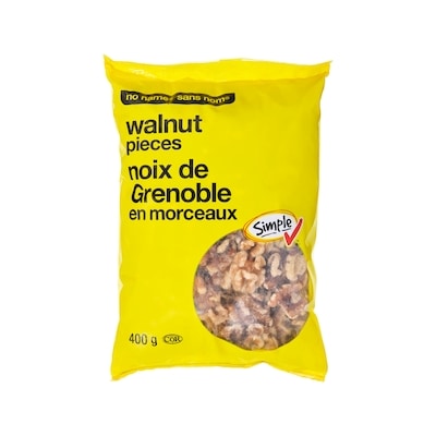 Sans Nom Noix de Grenoble en morceaux 400 g, 3,00 $/100g