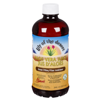 Quantum Lily of the Desert Inner Fillet Aloe Vera Juice 946 ml, $1.90/100ml