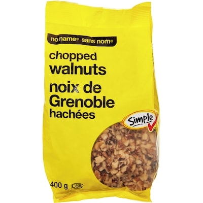 Sans Nom Noix de Grenoble hachées 400 g, 3,00 $/100g