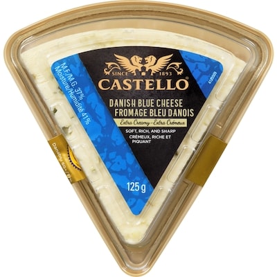 Castello Fromage bleu extra crémeux 125 g, 5,19 $/100g