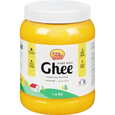 Verka Desi Ghee 1.59 kg, $1.78/100g