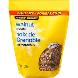 No Name Walnut Pieces Club Size 1 kg, $2.20/100g