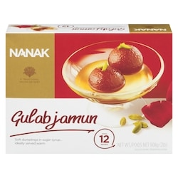 Nanak Gulab Jamun 1.25 kg, $0.99/100g