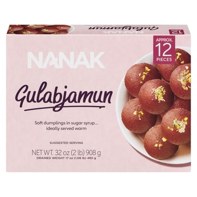 Nanak Gulab jamun 908 g, 0,88 $/100g
