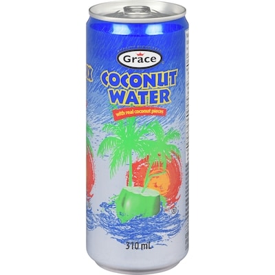 Grace Coconut Water, With Pulp 310 ml, $0.42/100ml