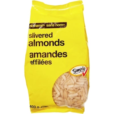 Sans Nom Amandes effilées 400 g, 2,75 $/100g