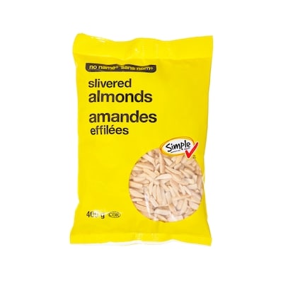 Sans Nom Amandes effilées 400 g, 3,25 $/100g
