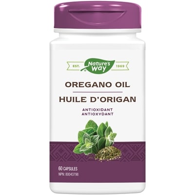 Nature’s Way Huile d'origan 60 ea, 0,53 $/1ch