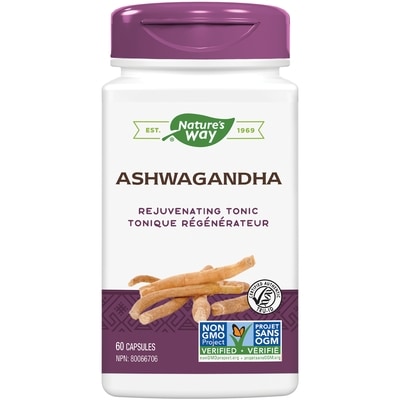 Nature’s Way Extrait d’ashwagandha 60 ea, 0,53 $/1ch