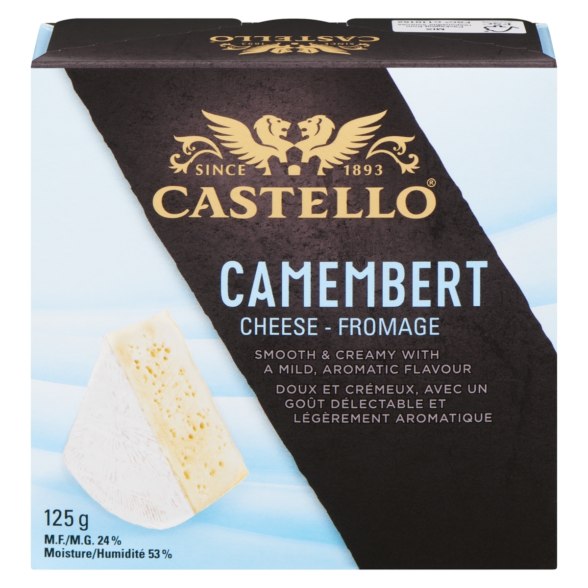 Castello Danish Camembert Cheese 125 g, $5.59/100g