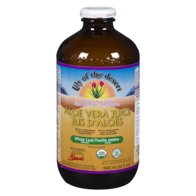 Quantum Lily Of The Desert Whole Leaf Aloe Vera Juice 946 ml, $2.22/100ml