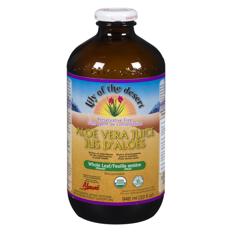 Lily Of The Desert Whole Leaf Aloe Vera Juice