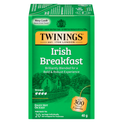 Twinings 20ct Irish Breakfast 20 ea, $0.30/1ea