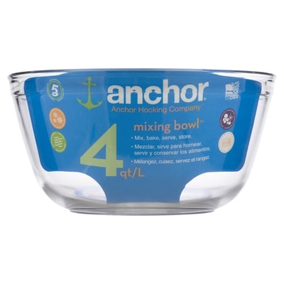 Glass Mixing Bowl 4L