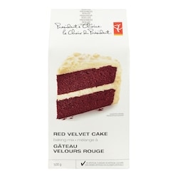 President's Choice Red Velvet Cake Mix 500 g, $1.00/100g