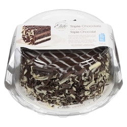 Elite Gâteau mousse triple chocolat 6 po 675 g, 2,96 $/100g