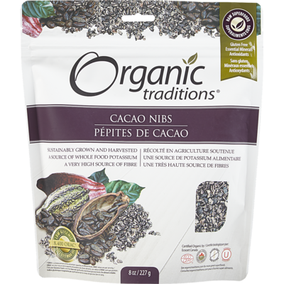 Organic Traditions Cacao Nibs 227 g, $6.16/100g