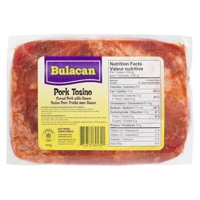 Apo Bulacan Pork Tocino 375 g, $1.47/100g