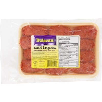 Apo Cured Sausage Sweet Longanisa 375 g, $1.60/100g