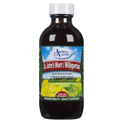 Omega Alpha Millepertuis 120 ml, 24,16 $/100ml