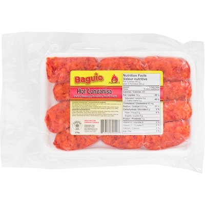 Apo Baguio Longanisa, Hot 375 g, $1.60/100g